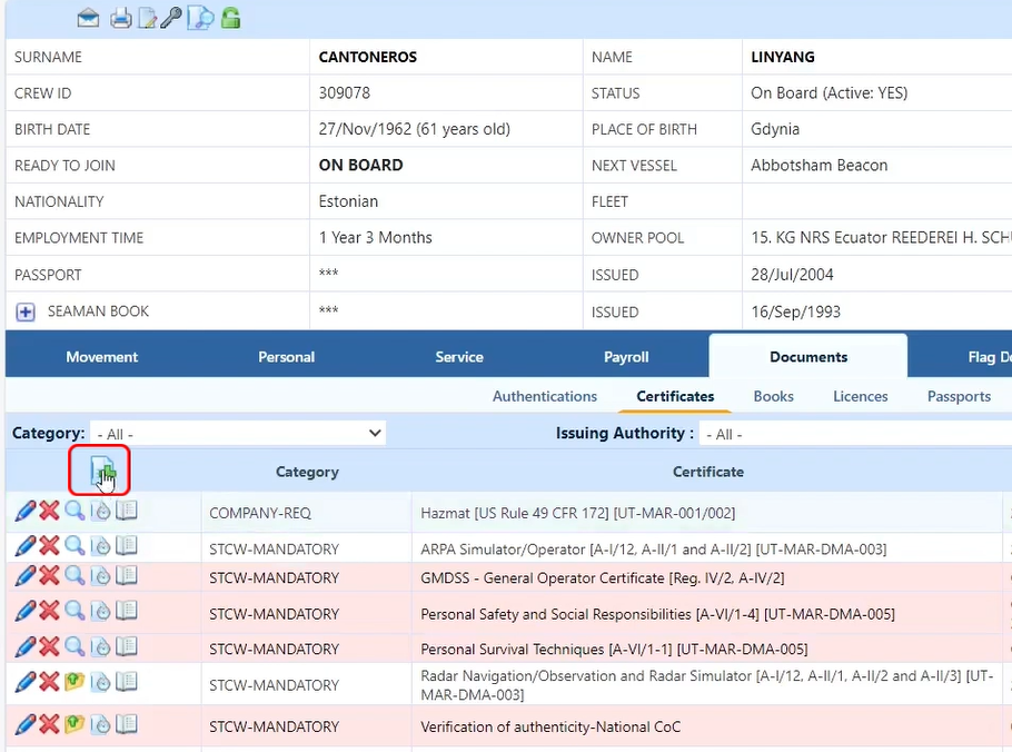 How to Use the Document Verification on COMPAS? – Ocean Technologies Group